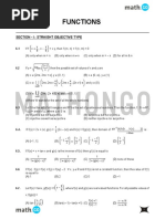 Functions - Questions