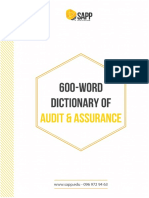 SAPP - 600-Word Dictionary of Audit and Assurance PDF