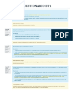 Cuestionarios Documentación