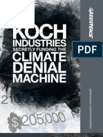 Koch Industries Secretly Fund the Climate Denial Machine