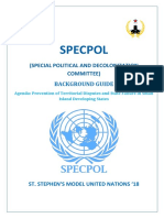 SPECPOL Background Guide