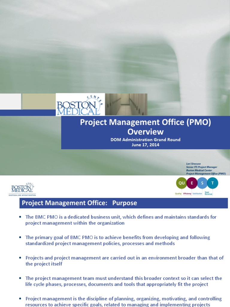 PMO Toolkit Overview and Guidelines | PDF | Project Management ...