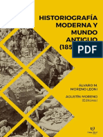 Moreno Leoni Moreno Historiografía Moderna y Mundo Antiguo 1850 1970 PDF