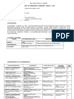 Unidad de Aprendizaje 1° Iv Bimestre Ingles