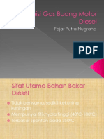 Emisi Gas Buang Motor Diesel