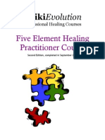 5 Element Healing Practitioner Course 2nd Manual