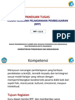 5.3 Panduan Tugas Telaah RPP