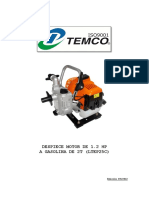 Despiece Motor 1.2hp Gasolina 2t (Ltep25c)