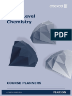 As and A Level Chemistry Course Planners