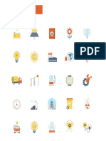 Flat Color Icons - Power and Energy