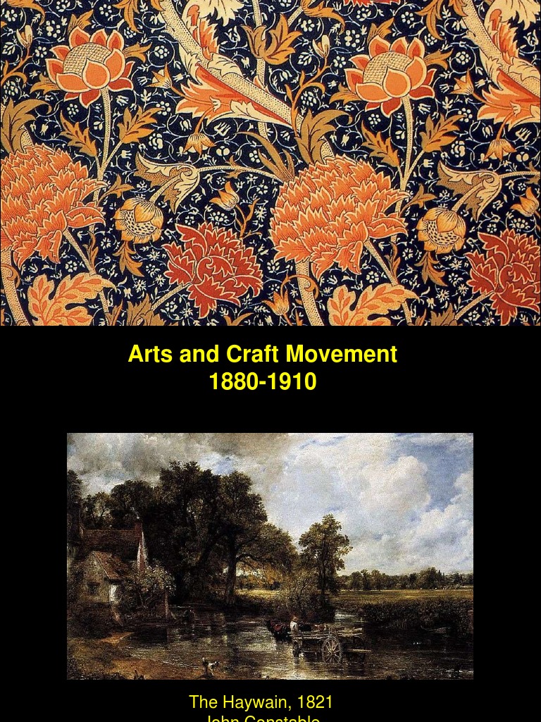 Arts and Crafts Movement Overview | PDF | Arts And Crafts Movement ...