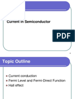Current, Semiconductors, Fermi Levels