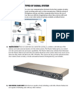 Bu Types of Signal System