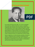 Biografía de Fortunato Zora Carvajal