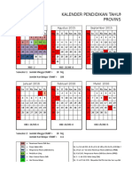 Kalender Peendidikan Jambi