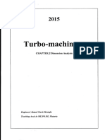 Turbo-machinery Chapter Dimension Analysis
