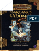 Les Arcanes Exhumées D&D 3.5