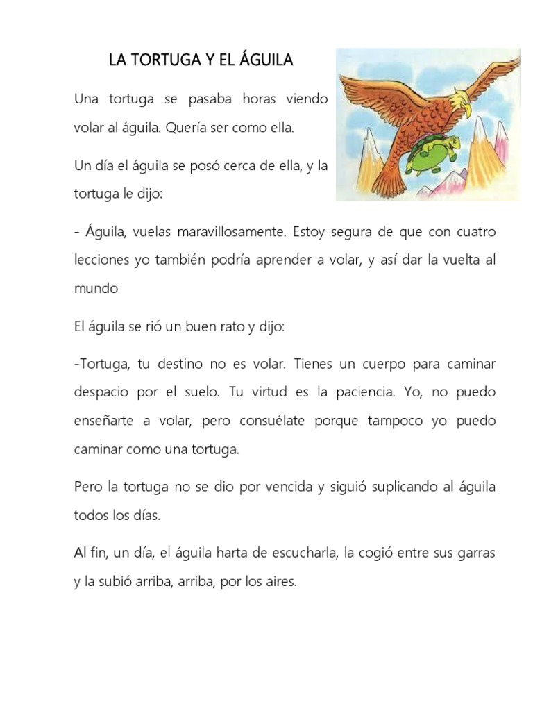 La Tortuga y El Águila | PDF