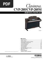 Yamha CVp205 Manual