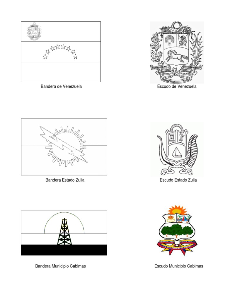 Banderas, Escudos e Himnos de Venezuela, Estado Zulia Municipio Cabimas PDF Canciones