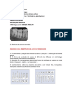 Planejamento endodôntico - etapas e técnicas