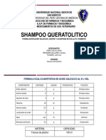 Shampoo Queratolitico