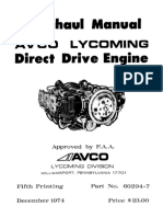 Lycoming DirectDriveOverhaul 60294 7 1974