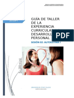 Guia de Taller - Estudiante - Autoestima I