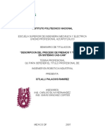 Descripcion Del Proceso de Fresado y Torneado en Sistemas Cad-Cam