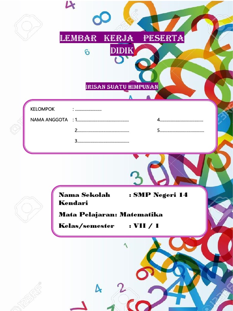 Lembar Kerja Peserta Didik | PDF