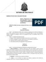 Decreto Estadual Nº 46076