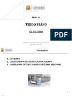2015-02 Tema 02 Tejido Plano - El Urdido