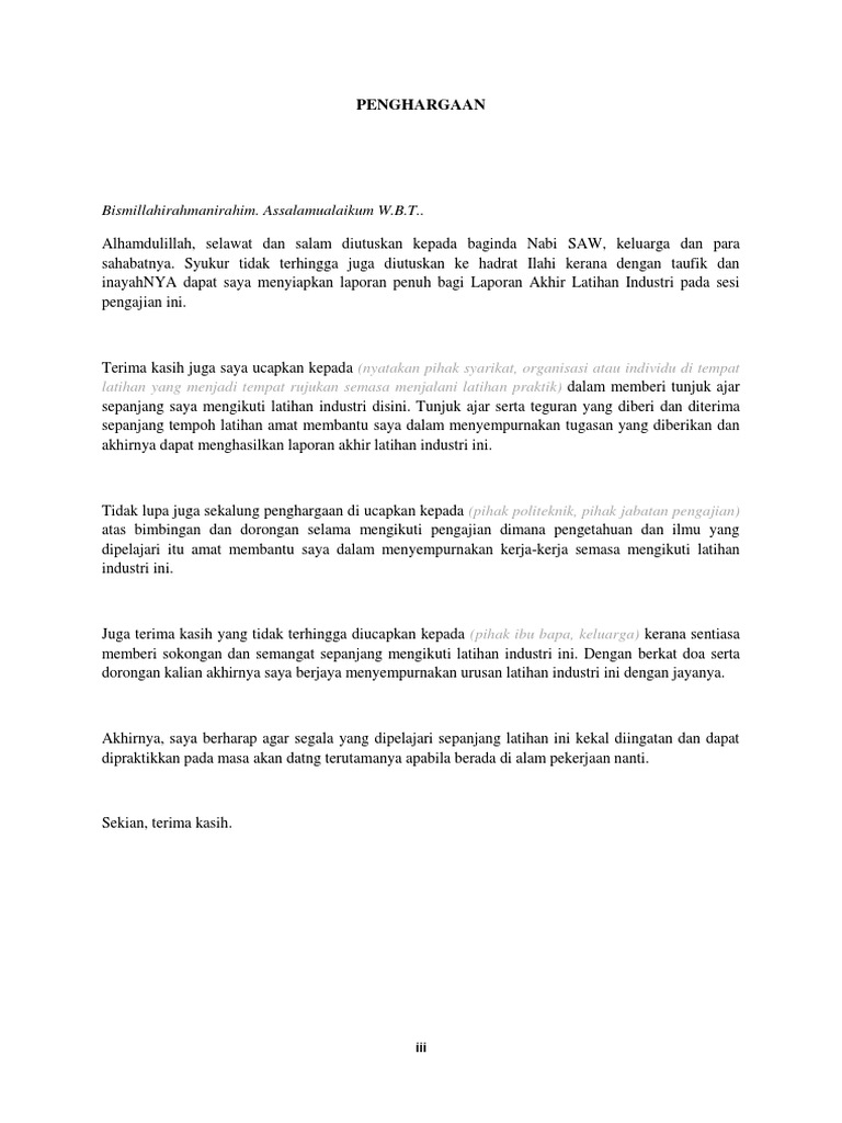 Penghargaan Pdf