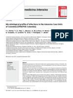 AB. Uso de AB en La UCI 2011 Perfil Microbiologico en COLOMBIA EPISEPSIS