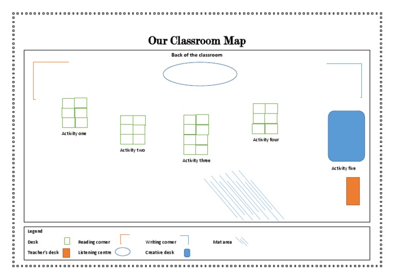 Classroom Layout and Activity Zones | PDF
