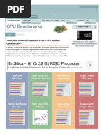 Passmark Software Cpu Benchmark Charts