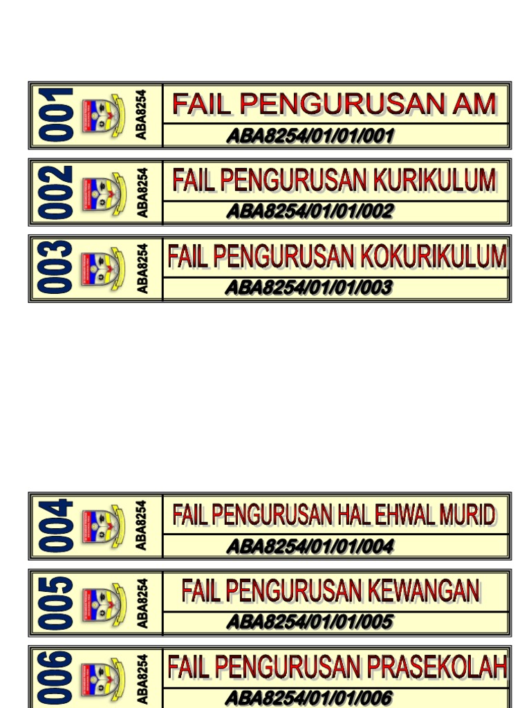 Tulang Fail - Fail Pra | PDF
