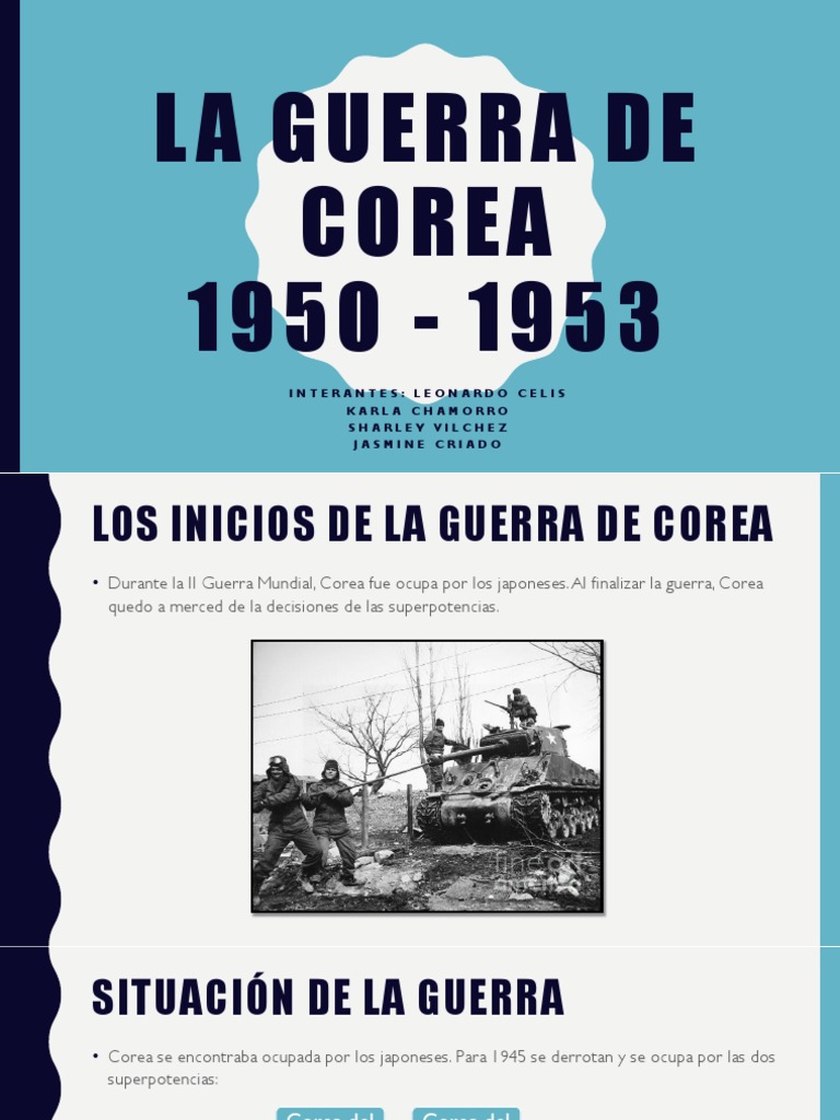 La Guerra de Corea | PDF | guerra coreana | Corea del Norte