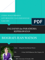 Teory JEAN WATSON, Teori Keperawatan