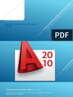 Autocad: Designing Softwares For 2D and 3D Designs