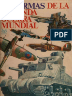 Las Armas de La Segunda Guerra Mundial Editorial Codex 1966 (Vol 13)