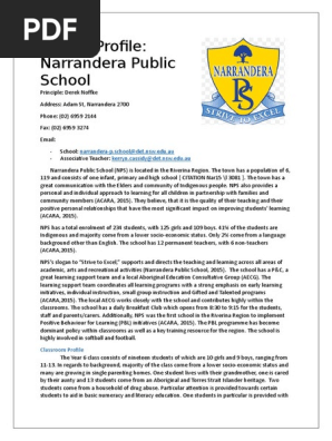 school profile