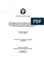 ID Penyelidikan Geologi Teknik Untuk Penent PDF