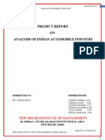 24333238 Indian Automobile Industry Analysis