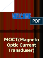 Moct Magneto Optic Current Transformer