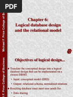 Logical Database Design and The Relational Model