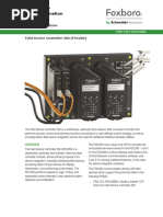 Foxboro Evo™ Process Automation System: Product Specifications