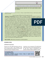 FREQUENCY of ABO and Rh-D BLOOD GROUPS in NON SAUDI POPULATION OF MAKKAH CITY–SAUDI ARABIA