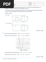 Name Form Topic Model SPM Set 1 Date: Diagram 6 Shows The Graph of y 1 6 X 4, y 5x 15 and y 1