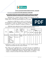 Notification IDBI Bank Executive Posts PDF